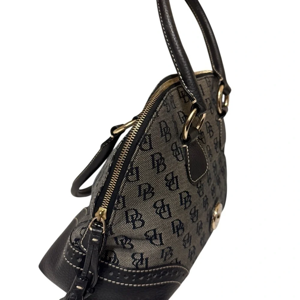 Dooney & Bourke Black and Gray Women's Bag in excellent condition